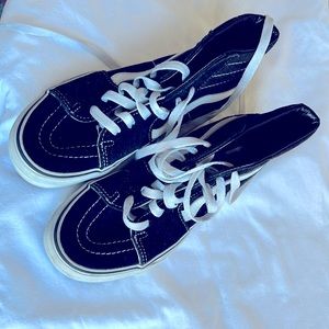 legendary high-top, Sidestripe™ shoe · Durable suede and canvas uppers · Lace-up